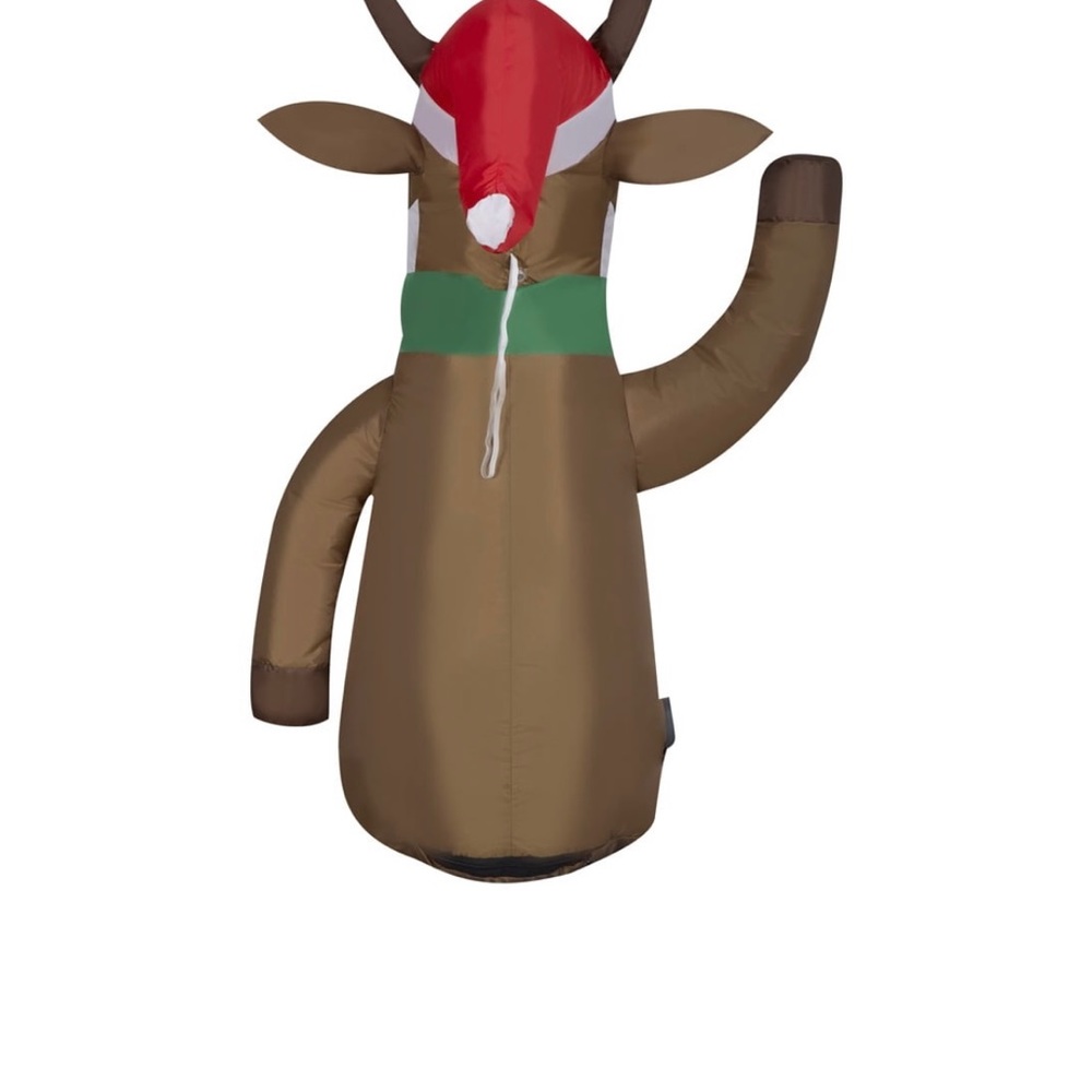 3 pk Inflatable Reindeer, Elf, and Snowman Car Buddies - Picture 2 of 12